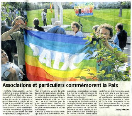 Journée de la Paix 2009 - Angers